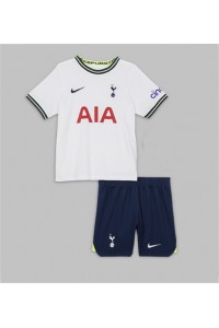 Tottenham Hotspur Babyklær Hjemme Fotballdrakt til barn 2022-23 Korte ermer (+ Korte bukser)